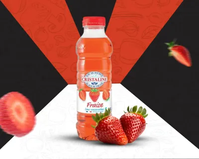 Cristaline Fraise 50cl