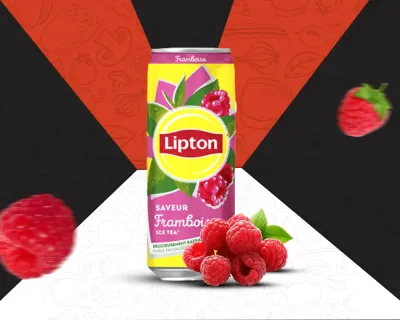 Lipton framboise 33cl